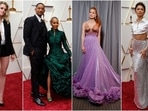 The 94th Academy Awards saw the biggest names of Hollywood walking the red carpet in glamorous and elegant looks. From Oscar winners Will Smith and Jessica Chastain to Kristen Stewart and Zendaya, here's a look at who wore what at the glamorous award ceremony.(Reuters)