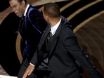 Will Smith and Chris Rock on stage at the Oscars. Will Smith and Chris Rock on stage at the Oscars.