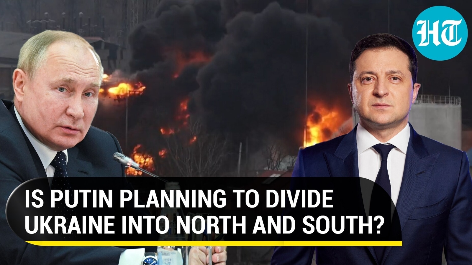 ‘Putin Wants To Split Ukraine Into Two’: Zelensky’s Military Intel ...