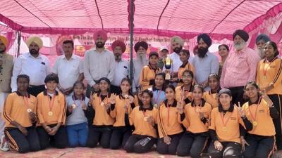 Earlier, in the first women semi-final match of Senior State Baseball Championship, Ludhiana women team beat Ropar by 12-0 score, while in the second match, Patiala beat Amritsar by 8-7 score. However, Ropar women bagged the third spot by outplaying Amritsar by 4-3 score. (HT PHOTO)