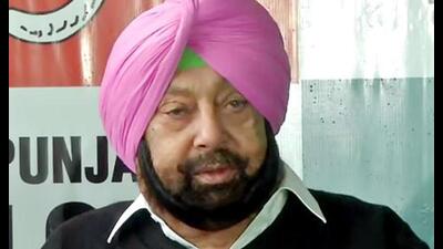 Former Punjab chief minister Capt Amarinder Singh on Monday lashed out at the Aam Aadmi Party (AAP) leaders, including chief minister Bhagwant Mann, for distorting and misinterpreting a routine administrative decision of the central government providing central benefits to the employees working with the Union Territory administration. Former Punjab chief minister Capt Amarinder Singh on Monday lashed out at the Aam Aadmi Party (AAP) leaders, including chief minister Bhagwant Mann, for distorting and misinterpreting a routine administrative decision of the central government providing central benefits to the employees working with the Union Territory administration.