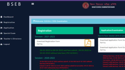 BSEB Bihar DElEd 2021-23 registrations begins: Know how to register