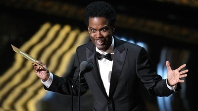 Chris Rock hosting the Oscars. Chris Rock hosting the Oscars.