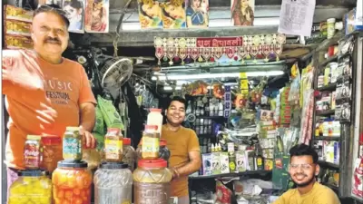 The shop was founded “20 years before the freedom” by Ramavtar’s father, Lala Devi Sahai. Back then, the pickles were made at home. Today they are made at a “karkhana”, in suburban Loni. (Mayank Austen Soofi) The shop was founded “20 years before the freedom” by Ramavtar’s father, Lala Devi Sahai. Back then, the pickles were made at home. Today they are made at a “karkhana”, in suburban Loni. (Mayank Austen Soofi)