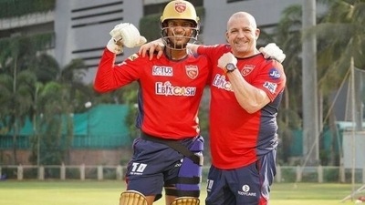 Punjab Kings’ batting consultant Julian Wood (Instagram/Julian Wood) Punjab Kings’ batting consultant Julian Wood (Instagram/Julian Wood)