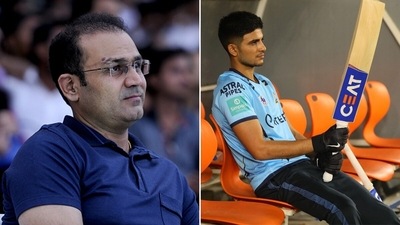 Virender Sehwag is critical of Shubman Gill's approach in T20s.&nbsp; (Getty/Gill Twitter)