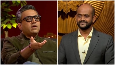 Shark Tank's Ashneer Grover regrets not investing in Sippline’s glass mask. Shark Tank's Ashneer Grover regrets not investing in Sippline’s glass mask.