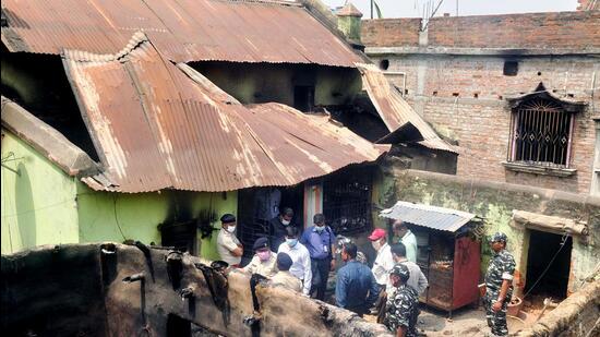 The Central Bureau of Investigation (CBI) is probing the March 21 Birbhum massacre, which was allegedly carried out in retaliation by followers and relatives of Bhadu Sheikh, the deputy chief of the local Barshal panchayat, shortly after he was murdered in public by his rivals. (File/ANI)