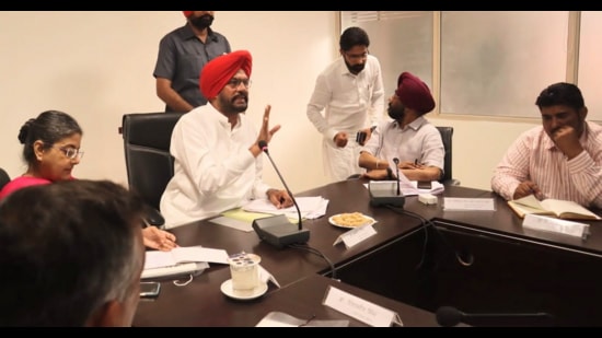 Need to encourage youth towards livestock farming: Animal husbandry minister Kuldeep Singh Dhaliwal (HT)