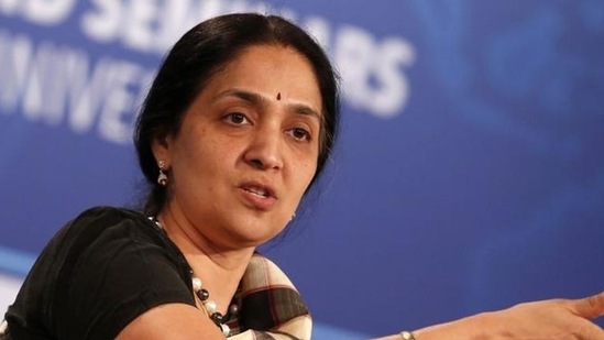 File photo of ex-NSE chief Chitra Ramkrishna.(Reuters)