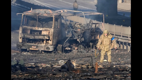 Although some analysts argued that India’s unwillingness to publicly criticise Russia for invading Ukraine would alienate the West, India’s Quad partners soon agreed that individual approaches may vary (AP) Although some analysts argued that India’s unwillingness to publicly criticise Russia for invading Ukraine would alienate the West, India’s Quad partners soon agreed that individual approaches may vary (AP)