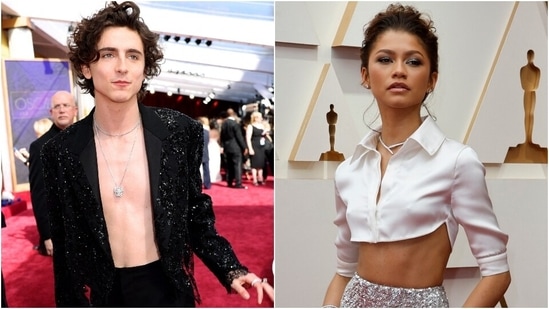 Oscars 2022 best-dressed: Shirtless Timothée Chalamet, shiny Zendaya