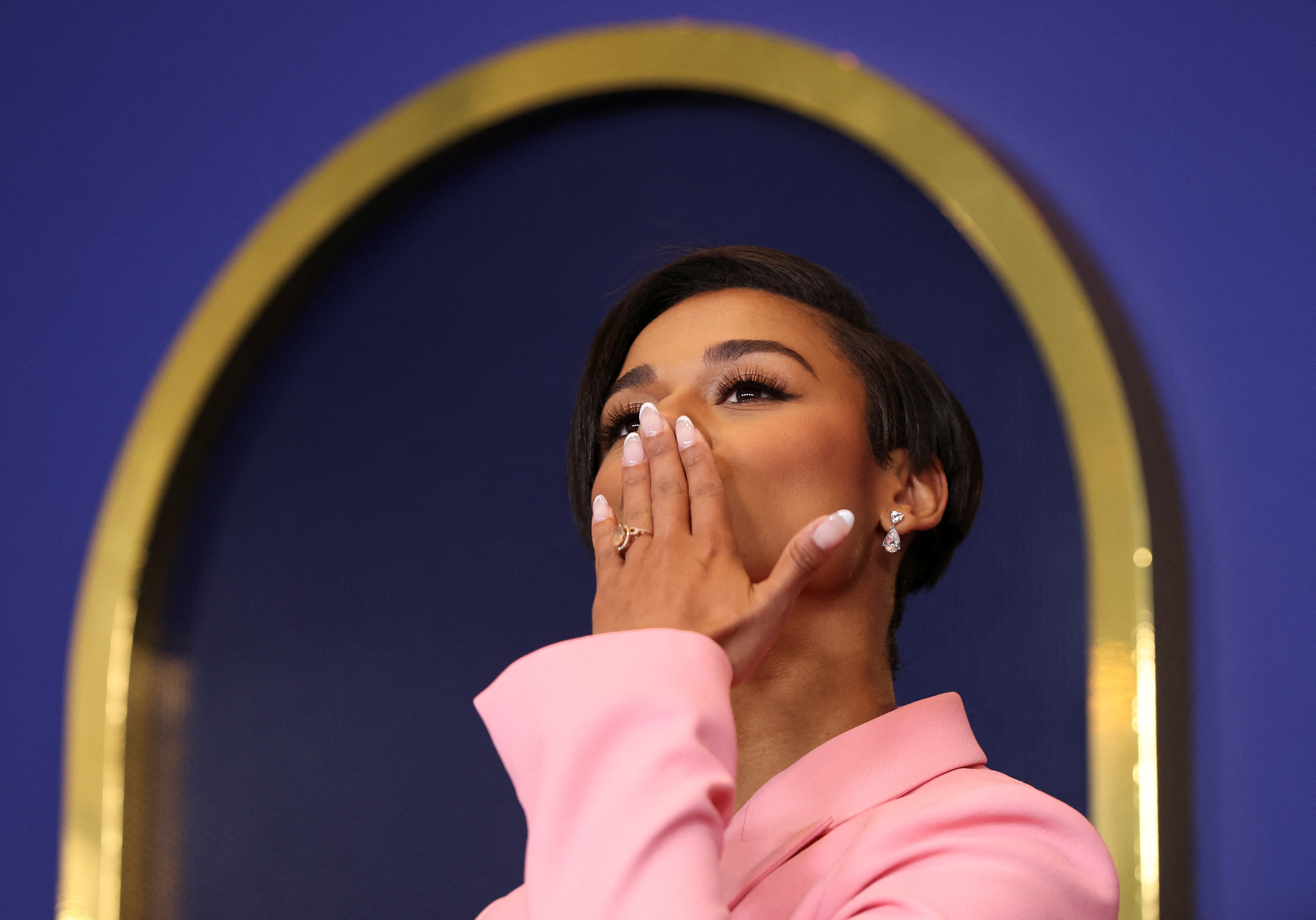 Actor Ariana DeBose attends the 94th Oscars Nominees Luncheon in Los Angeles, California, U.S., March 7, 2022. REUTERS/Mario Anzuoni (REUTERS)