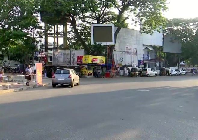 Residents of Thiruvananthapuram woke up to empty streets on Monday.&nbsp; (ANI Photo)
