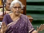 Union Finance Minister Nirmala Sitharaman(PTI) Union Finance Minister Nirmala Sitharaman(PTI)