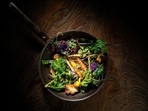 The garden salad from Den in Tokyo. The garden salad from Den in Tokyo.(Asia’s 50 Best Restaurants)