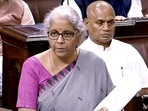 Union finance minister Nirmala Sitharaman. (ANI) Union finance minister Nirmala Sitharaman. (ANI)