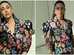 It is well established that Karisma Kapoor loves serving head-turning fashion moments. Another thing she loves? Prints. The star's sartorial profile is replete with printed ensembles worthy of compliments. Therefore, it didn't surprise us that even her recent photoshoot shows the star championing prints and serving looks. Scroll ahead to see Karisma's photos. They will make you want to take inspiration from her style book.(Instagram/@stylebyami)