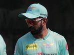 KL Rahul captains the Lucknow Super Giants this season KL Rahul captains the Lucknow Super Giants this season