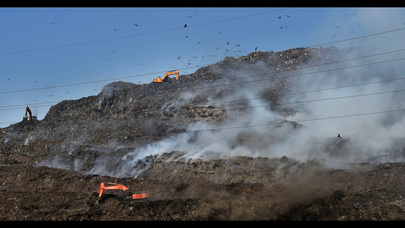 Ghazipur landfill fire: Small fires common sight, locals claim