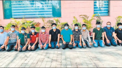 The accused were arrested in raids carried out over a period of five days, after months of surveillance across five states. (Sourced)