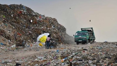 Under the technology park, a 1,000sqm area, which was earlier used for open dumping and waste collection, has been turned into mini-decentralised waste processing facility. (Representational image) (HT_PRINT) Under the technology park, a 1,000sqm area, which was earlier used for open dumping and waste collection, has been turned into mini-decentralised waste processing facility. (Representational image) (HT_PRINT)