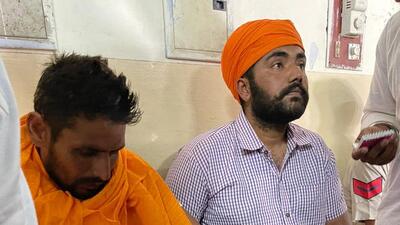 The court sent Baljinder Singh and Jagdeep Singh to three-day police remand (HT Photo)