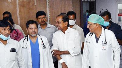 Telangana Chief Minister K Chandrashekar Rao said the sudden dislocation of these medical students has jeopardised their future. (PTI) Telangana Chief Minister K Chandrashekar Rao said the sudden dislocation of these medical students has jeopardised their future. (PTI)