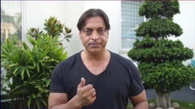 File photo of former Pakistan cricketer Shoaib Akhtar (Twitter)