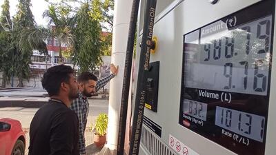 But both fuels are still the most expensive in Panchkula, with petrol priced at  ₹101.31 per litre and diesel at  ₹92.50 per litre as of Tuesday. (Sant Arora/HT)