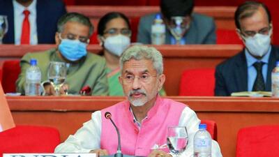 External affairs minister S Jaishankar told Bimstec Summit in Colombo that the recent developments in Ukraine have added to international disquiet (Dr. S. Jaishankar Twitter) External affairs minister S Jaishankar told Bimstec Summit in Colombo that the recent developments in Ukraine have added to international disquiet (Dr. S. Jaishankar Twitter)