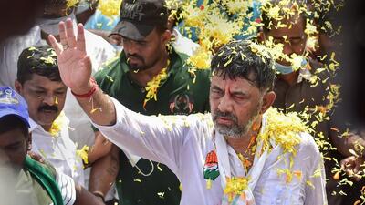 Asked about him specifically mentioning November 27 as the date of announcement, Karnataka Congress chief DK Shivakumar said, “We too get certain information, as you people (reporters) get.” (PTI)