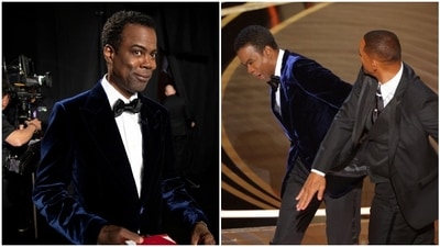 Chris Rock was slapped by Will Smith on the Oscars stage,