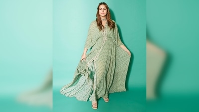 Huma Qureshi teamed this easy-breezy summer wear with a pair of one toe wedges. (Instagram/@iamhumaq)