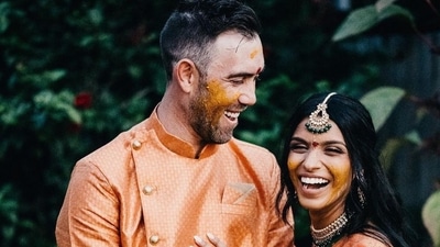 Maxwell and Vini had officially got married a week ago in Melbourne (Glenn Maxwell Instagram)