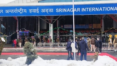 The Srinagar International Airport marked the busiest day in its history, handling 15,0 14 passengers who boarded 90 flights to travel in or out of Kashmir on the first day of the week, officials said on Tuesday. (File Photo/Twitter/@srinagarairport)