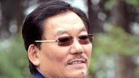 Former Sikkim chief minister Pawan Chamling&nbsp;(HT Photo)