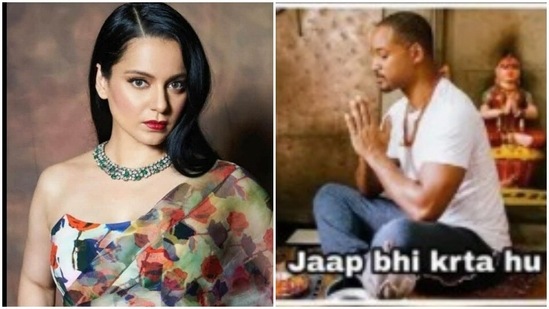 Kangana Ranaut has supported Will Smith's gesture of slapping Chris Rock for cracking a joke about his wife Jada Pinkett Smith.