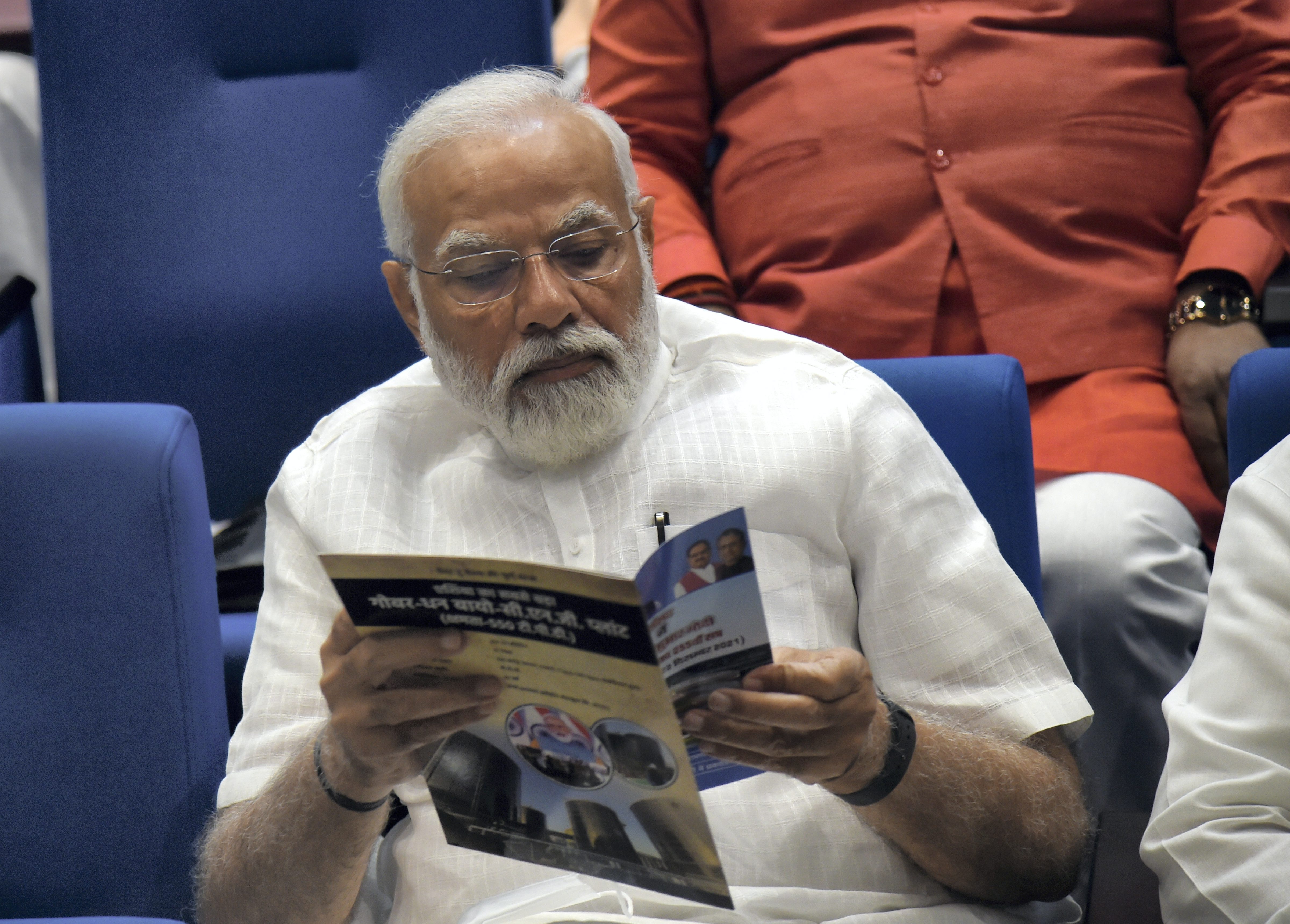 Modi asked the lawmakers to participate in the party’s programmes from April 6 (BJP’s foundation day) to April 14 (Ambedkar Jayanti). (PTI)