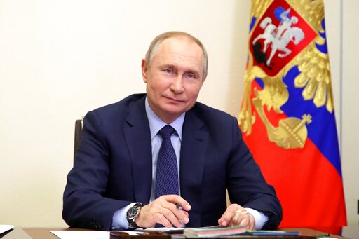 FILE - Russian President Vladimir Putin (AP) FILE - Russian President Vladimir Putin (AP)