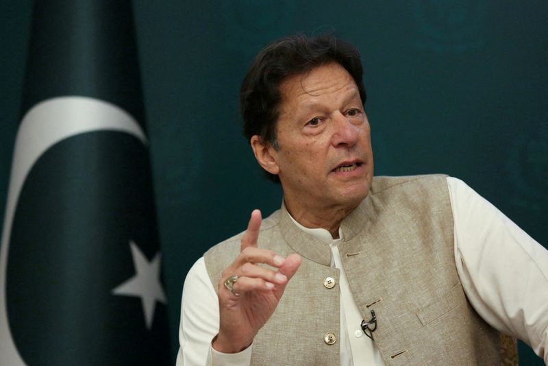 Pakistan Prime Minister Imran Khan. (REUTERS)