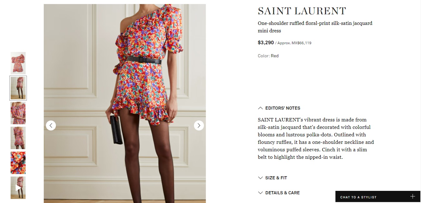 Cost of Katrina Kaif's mini dress.&nbsp; (net-a-porter.com)