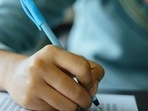 Taking immediate action, the Intermediate English exam was cancelled by the UP Board on the orders of the state government in 24 districts of the state where the paper leak took place. (Image used for representation). (GETTY IMAGES) Taking immediate action, the Intermediate English exam was cancelled by the UP Board on the orders of the state government in 24 districts of the state where the paper leak took place. (Image used for representation). (GETTY IMAGES)