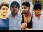 Four swimmers, Rajath, Shiv Rana, Dev Saroha and Yogesh Kumar, have been arrested for gang-raping nurse in Bengaluru. Four swimmers, Rajath, Shiv Rana, Dev Saroha and Yogesh Kumar, have been arrested for gang-raping nurse in Bengaluru.