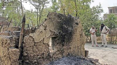 When the Birbhum massacre was on, police took 30 minutes to cover a distance less than 1km to reach the spot, entries made in the policy daily diary revealed. (PTI)