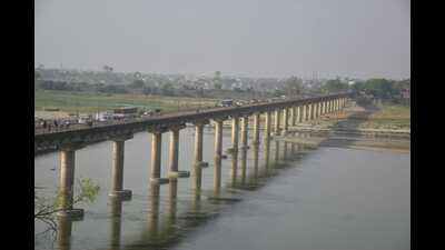The Phaphamau Bridge, also known as Chandra Shekhar Azad Setu (HT Photo) The Phaphamau Bridge, also known as Chandra Shekhar Azad Setu (HT Photo)