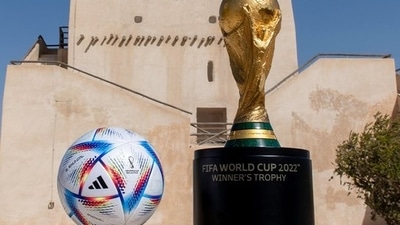 Al Rihla, the official ball for FIFA World Cup 2022 (FIFA/Twitter)
