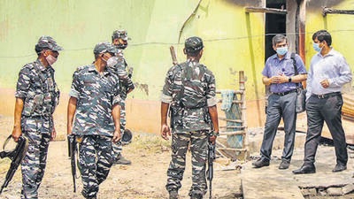 The CBI is investigating the killings of nine people in Bogtui village (PTI) The CBI is investigating the killings of nine people in Bogtui village (PTI)