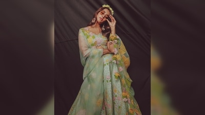 Pooja Hegde posted an appreciation post for the designer as she flaunts Keerthi Kadire's Spring Summer 2022 collection. (Instagram/@hegdepooja) Pooja Hegde posted an appreciation post for the designer as she flaunts Keerthi Kadire's Spring Summer 2022 collection. (Instagram/@hegdepooja)
