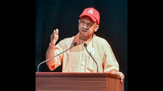 Chief minister Yogi Adityanath said in the last 24 hours, 1.3 lakh sample tests were conducted in UP and only 34 fresh cases were reported while 354 Covid patients were undergoing treatment in the state. (PTI file)